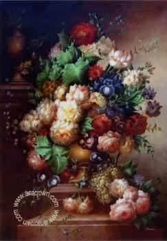unknow artist Floral, beautiful classical still life of flowers.062 China oil painting art